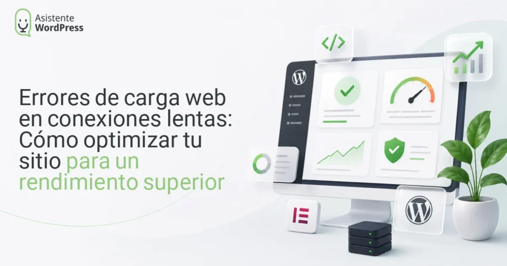 Errores de carga web en conexiones lentas: Cómo optimizar tu sitio para un rendimiento superior
