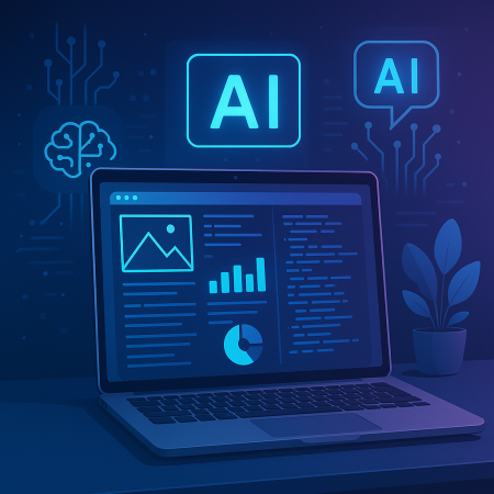 ¿Es malo usar IA para crear un sitio web? Diseño web con inteligencia artificial.
